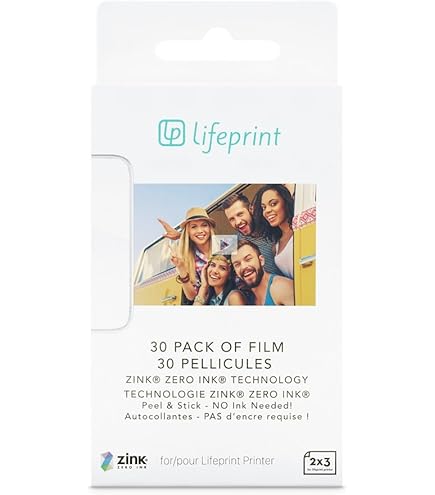 Lifepint フォトプリンター シール式フォトペーパー Amazon | Lifeprint ZINK Glossy Photo 2